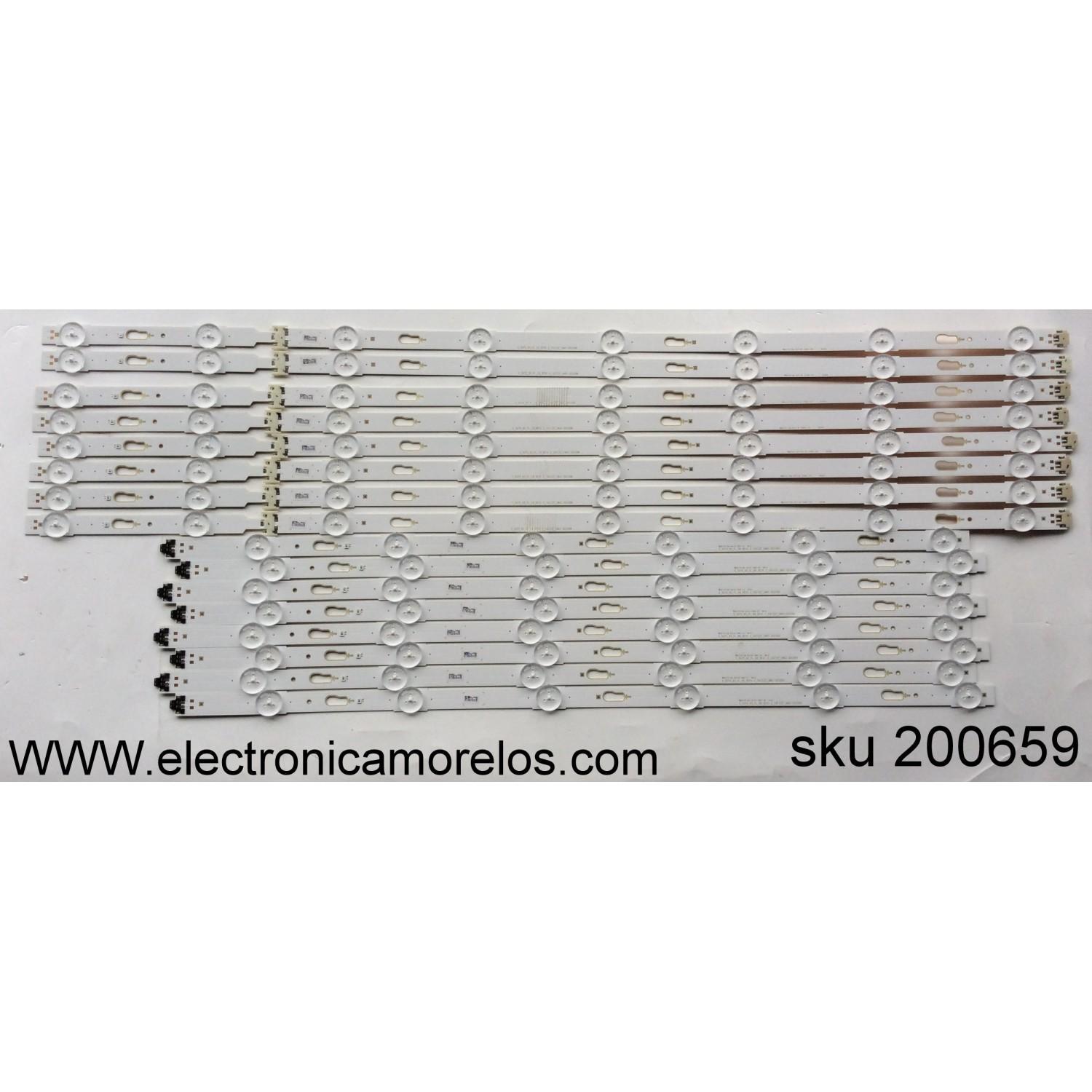 KIT DE LED PARA TV / SAMSUNG CY-WJ065HGLV1H / LM41-00109W / MODELO UN65KU6500FXZA FA01